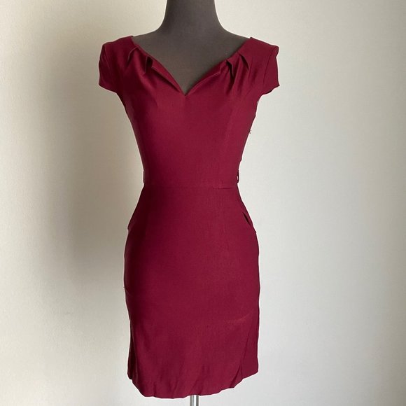Foreign Exchange Dresses & Skirts - Foreign Exchange sz S sweetheart work career sheath dress